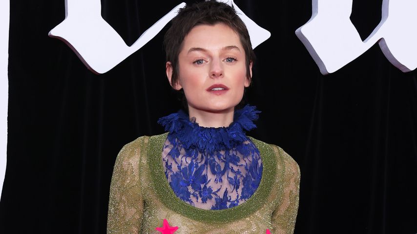 Emma Corrin bei der Premiere von "Nosferatu" in Berlin, 2024