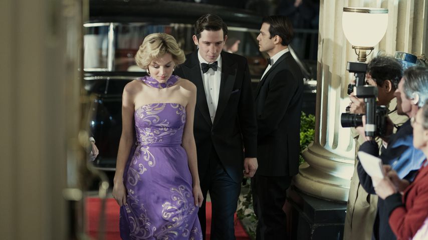 Emma Corrin und Josh O'Connor in "The Crown"