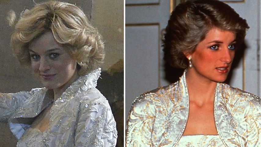 Für "The Crown": Emma Corrin kopiert Dianas New-York-Look