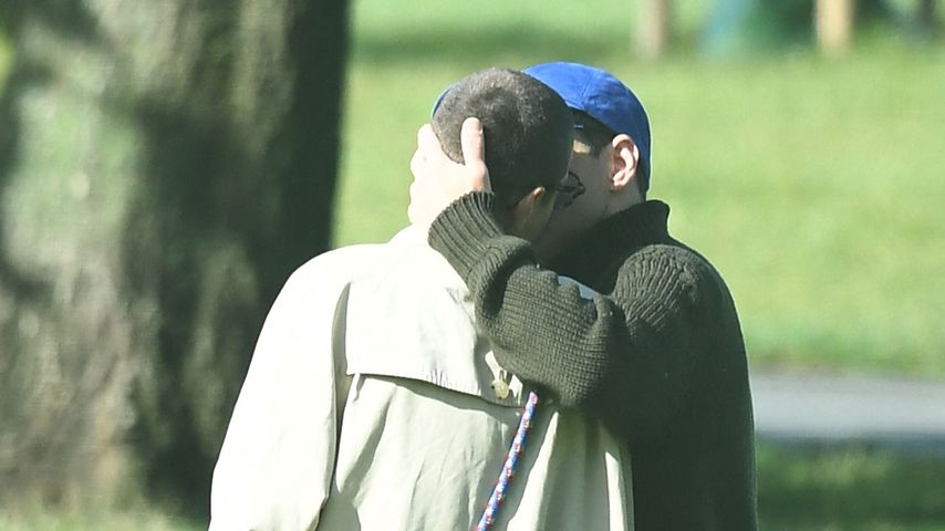 Emma Corrin und Rami Malek im September 2023