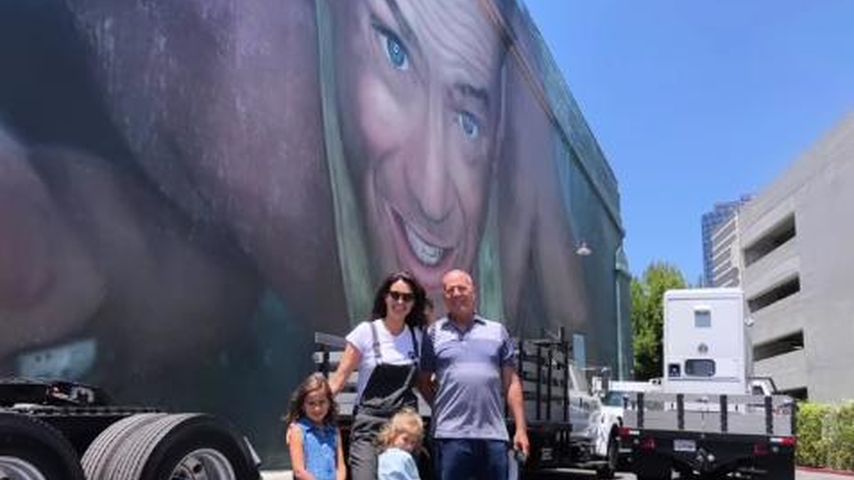 Emma Heming-Willis und Bruce Willis mit ihren Kindern