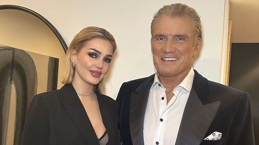 Tatsächlich! Dolph Lundgren und seine Emma haben geheiratet
