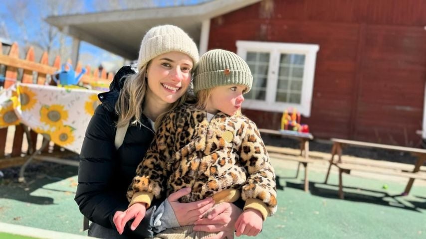 Emma Roberts teilt süßes Foto mit Söhnchen Rhodes zu Ostern