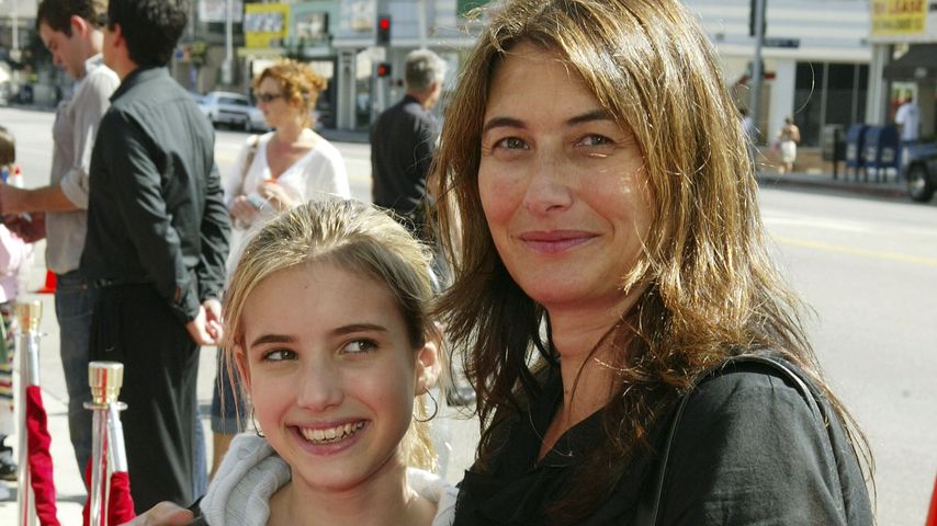 Emma Roberts mit ihrer Mutter
