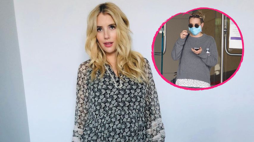 Kurz nach der Geburt: Emma Roberts ganz leger unterwegs