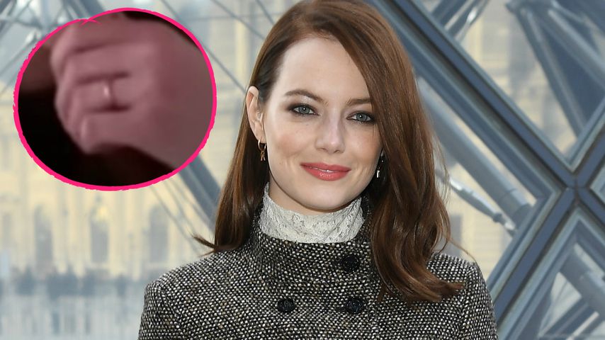 Verdächtiger Ring: Hat Emma Stone doch schon geheiratet?