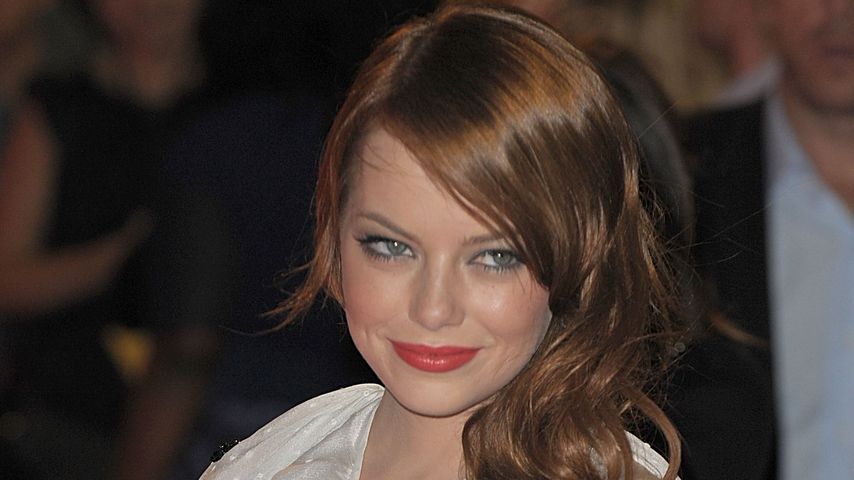Emma Stone bei der "The Help"-Premiere in London, 2011