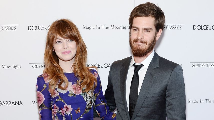 Emma Stone und Andrew Garfield im Juli 2014