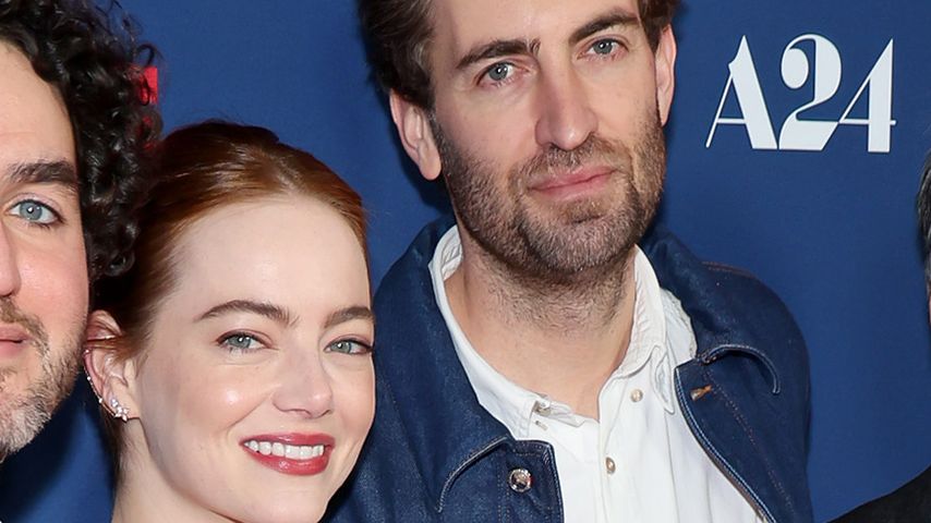 Emma Stone und Dave McCary in Los Angeles, 2024