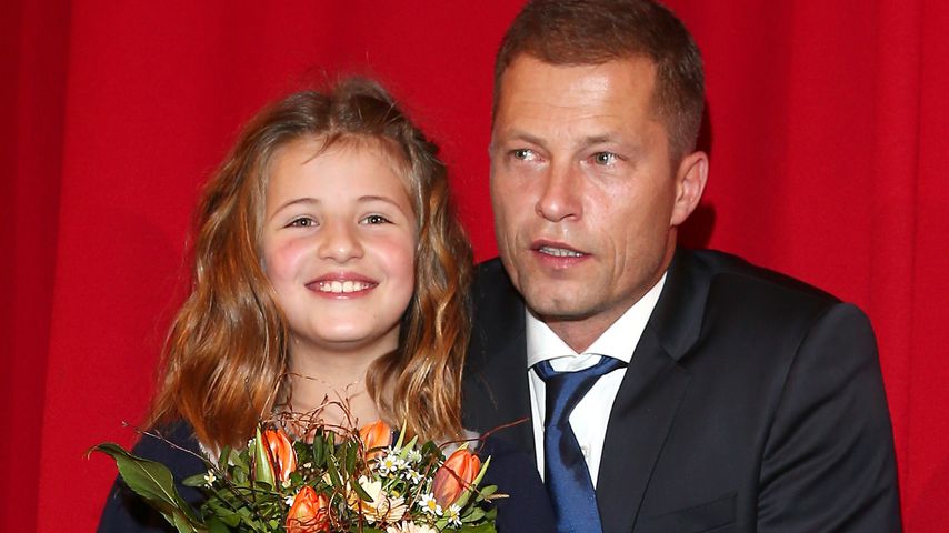 Emma und Till Schweiger in Berlin, Januar 2013