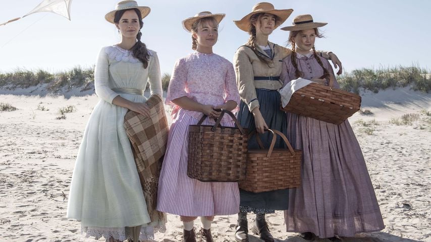 Emma Watson, Florence Pugh, Saoirse Ronan und Eliza Scanlen im Film "Little Women"