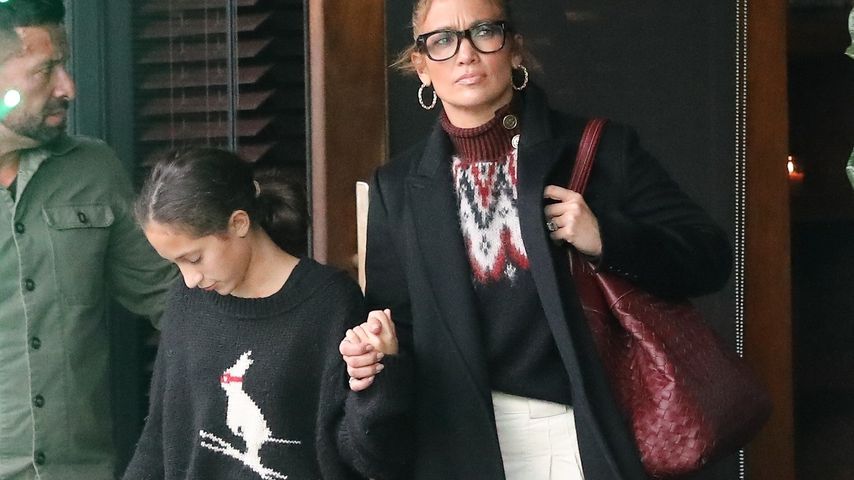 Emme Maribel und Mama Jennifer Lopez, November 2019