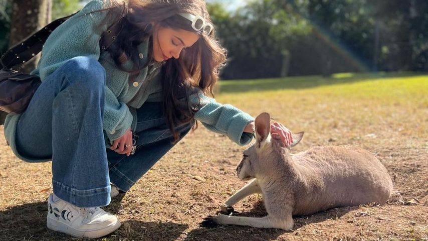 Emmy Perry im Australia Zoo der Familie Irwin