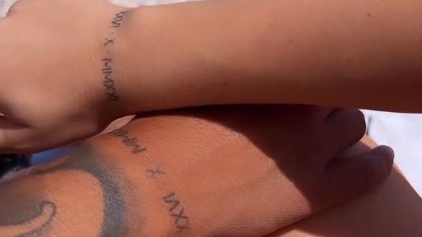 Emmy Russ' und Cristian Jerez' Tattoos