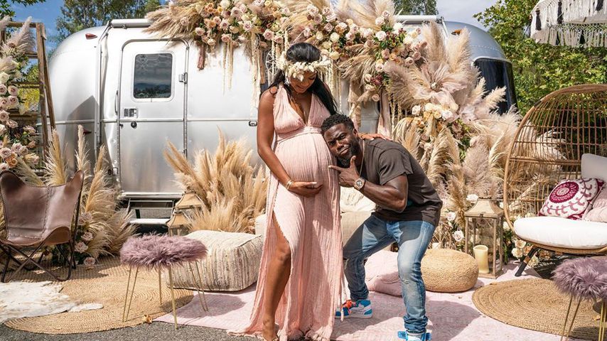 Eniko und Kevin Hart im August 2020