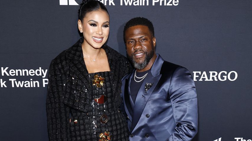 Kevin Hart mit seiner Frau Eniko