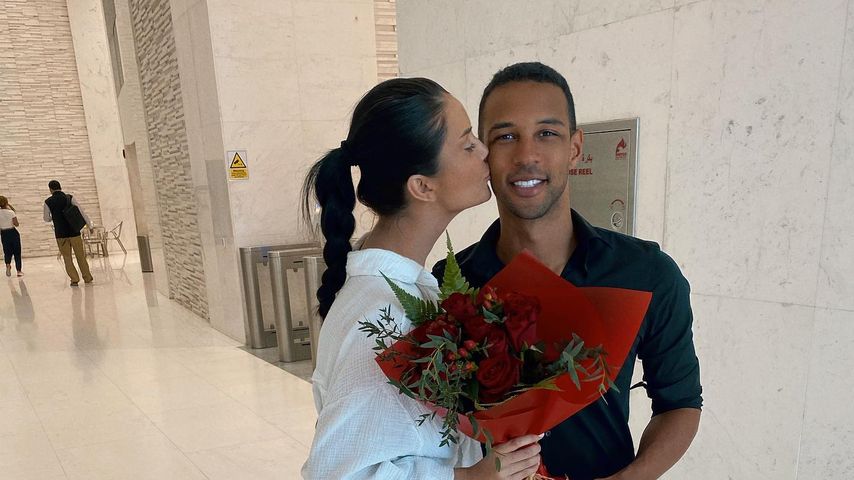 Will Ex-GNTM-Enisa Kinder mit ihrem Partner Simon Desue?