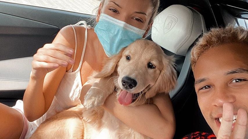 Enisa Bukvic, Simon Desue und Ihr Hund