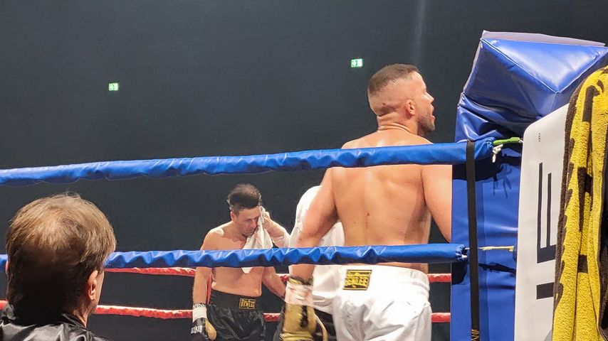 Ennesto Monté und Domenico De Cicco im Ring, September 2022
