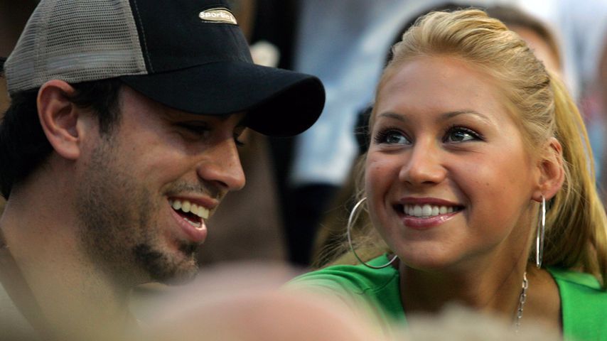 Enrique Iglesias und Anna Kournikova