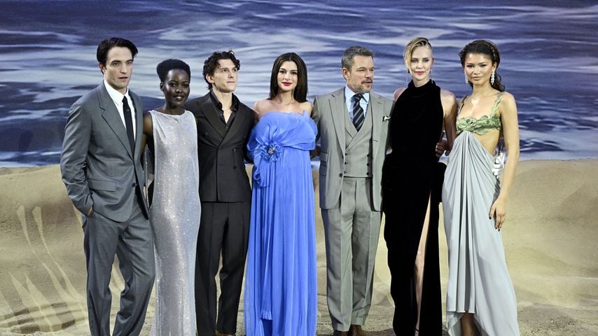 Stars bei der Weltpremiere von "The Odyssey" im Odeon Luxe Leicester Square in London