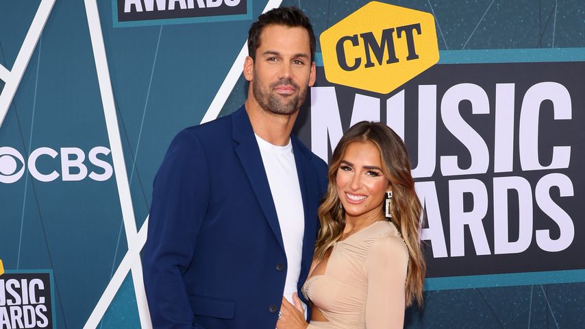Eric Decker und Jessie James Decker im April 2022