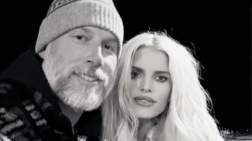 Eric Johnson und Jessica Simpson im Dezember 2022