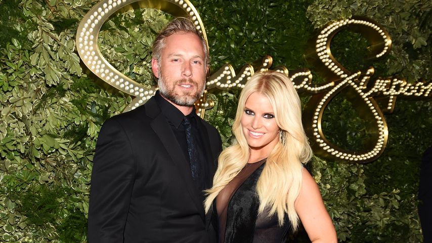 Eric Johnson und Jessica Simpson
