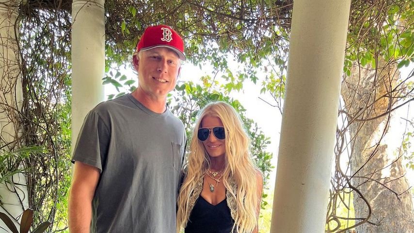 Eric Johnson und Jessica Simpson