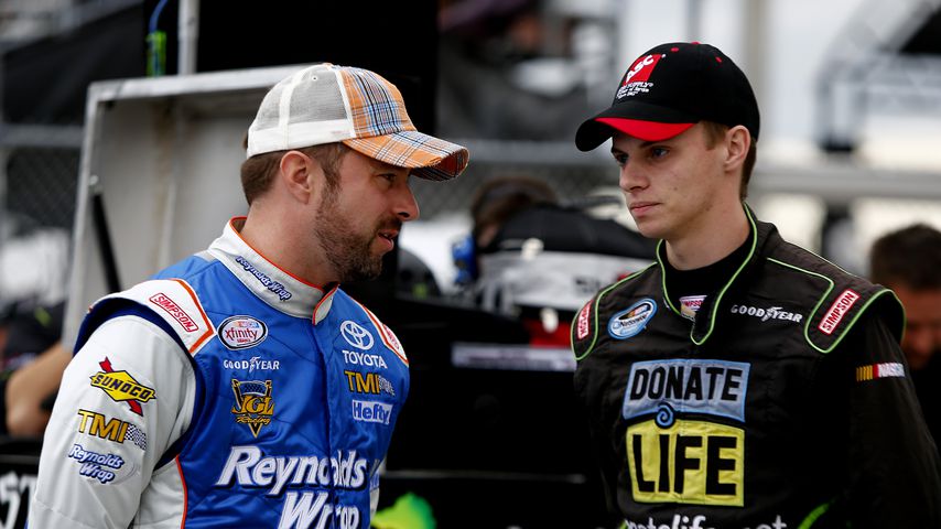 Eric McClure mit seinem Kollegen Joey Gase