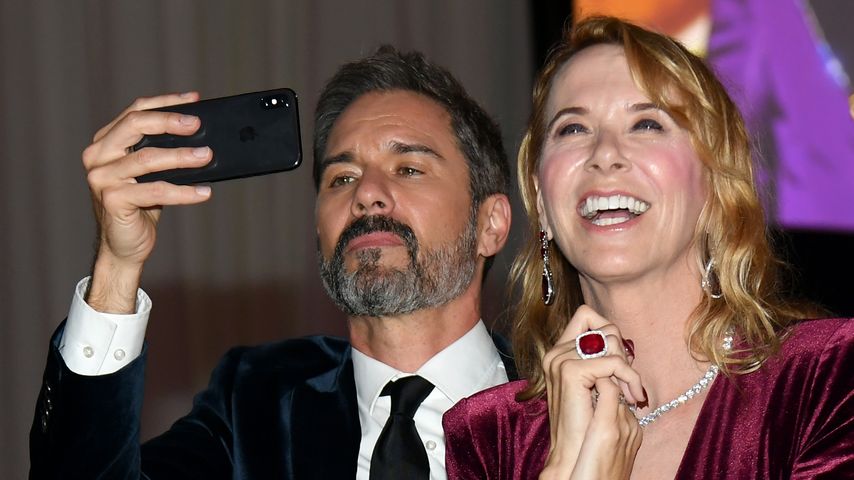 Eric McCormack und Janet Holden im Februar 2020
