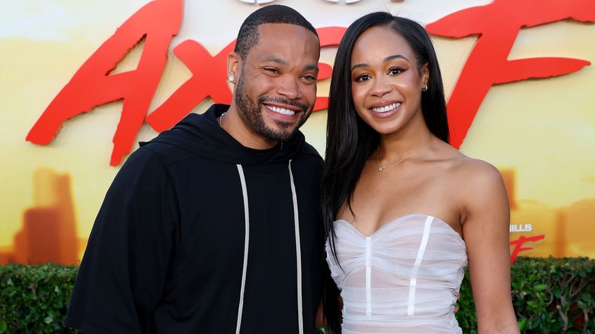 Eric Murphy und Jasmine Lawrence bei "Beverly Hills Cop: Axel F"-Premiere im Juni 2024