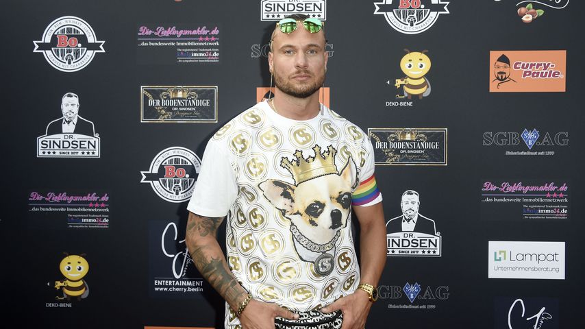Eric Sindermann bekannt als Dr.Sindsen bei seiner Fashionshow