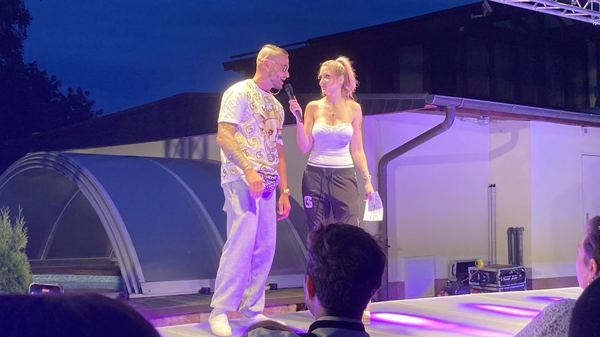 Eric Sindermann aka Dr.Sindsen bei seiner Fashionshow 2021