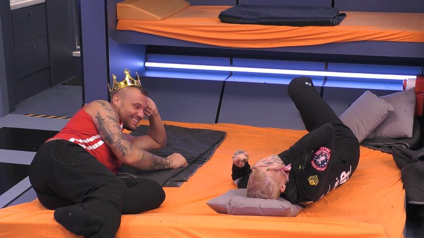 Eric Sindermann und Melanie Müller bei "Promi Big Brother"