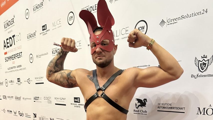 Eric Sindermann beim AEDT-Sommerfest im August 2023