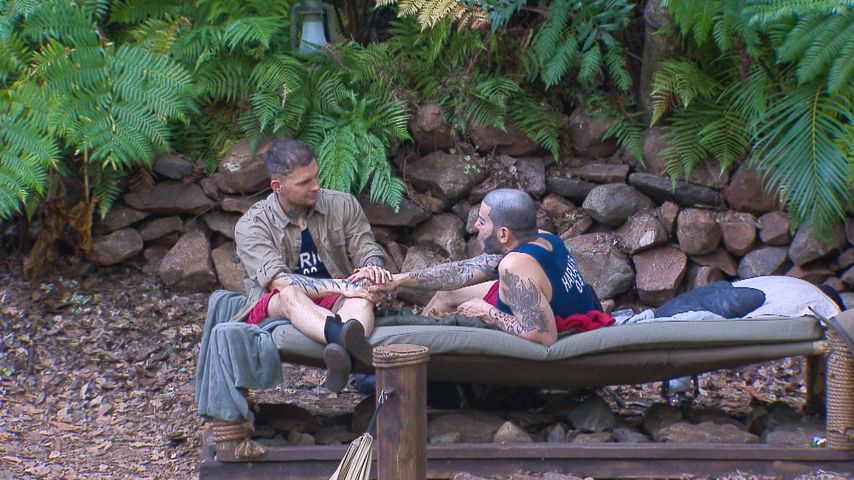 Eric Stehfest und Harald Glööckler im Dschungelcamp