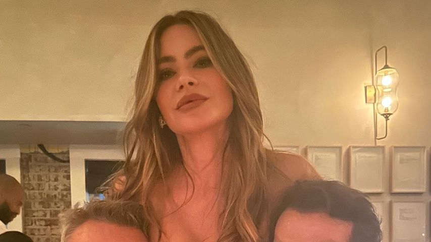 Eric Stonestreet, Sofia Vergara und Ty Burrell nach den SAG Awards 2024