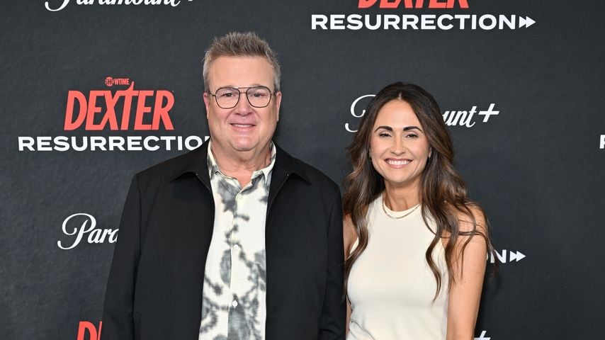 Eric Stonestreet und Lindsay Schweitzer im Juli 2025
