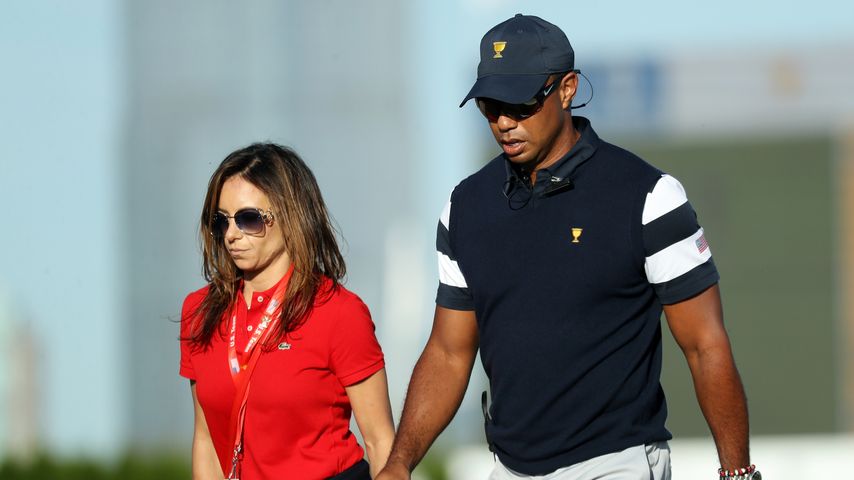 Erica Herman und Tiger Woods, September 2017