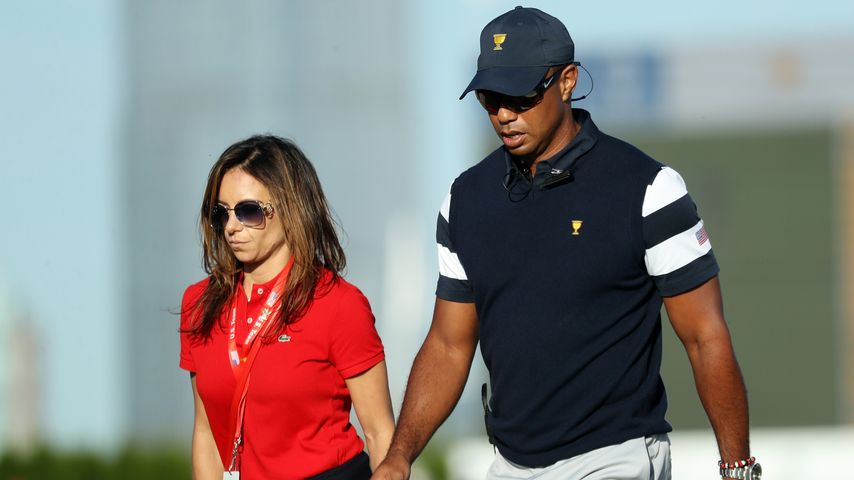 Erica Herman und Tiger Woods, September 2017