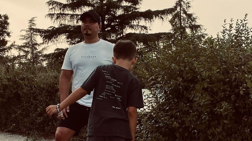 Erich Klann mit seinem Sohn Niki