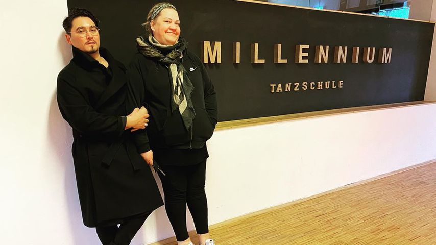 Erich Klann und Ilka Bessin im April 2020