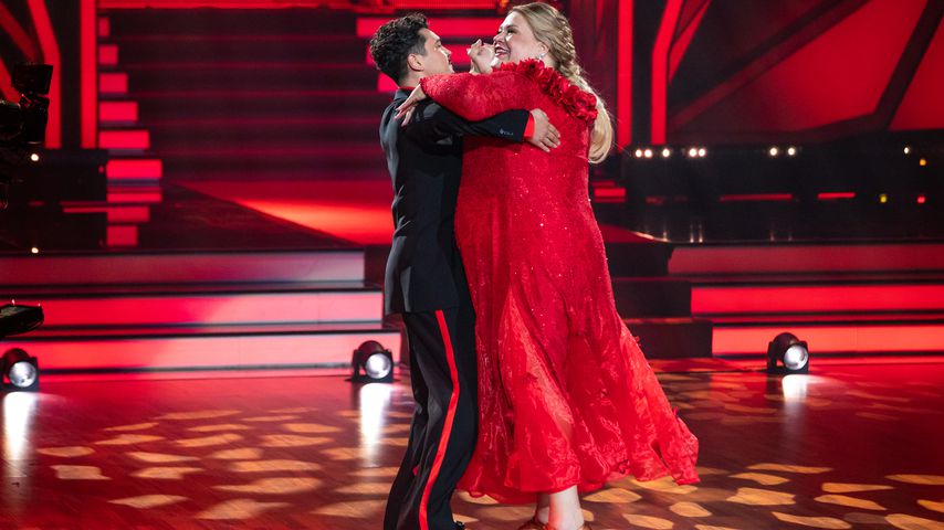 Erich Klann und Ilka Bessin in der ersten "Let's Dance"-Show