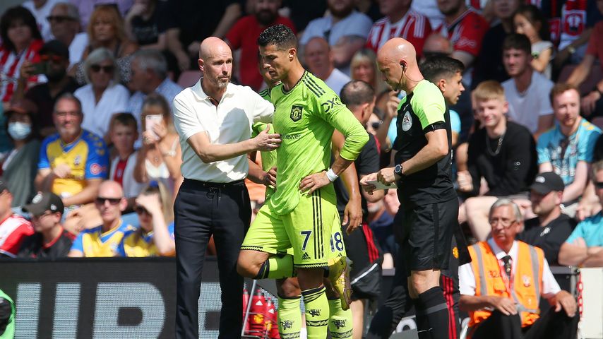 Erik ten Hag und Cristiano Ronaldo