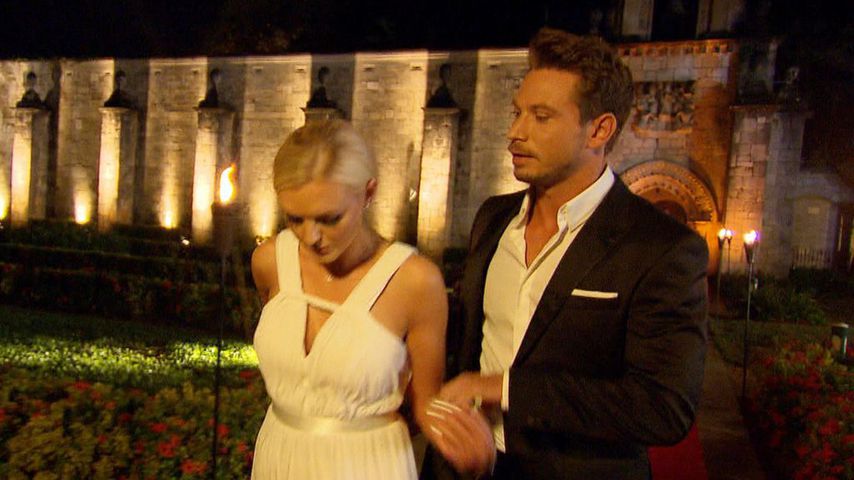 Erika Dorodnova und Sebastian Pannek im Bachelor-Finale 2017