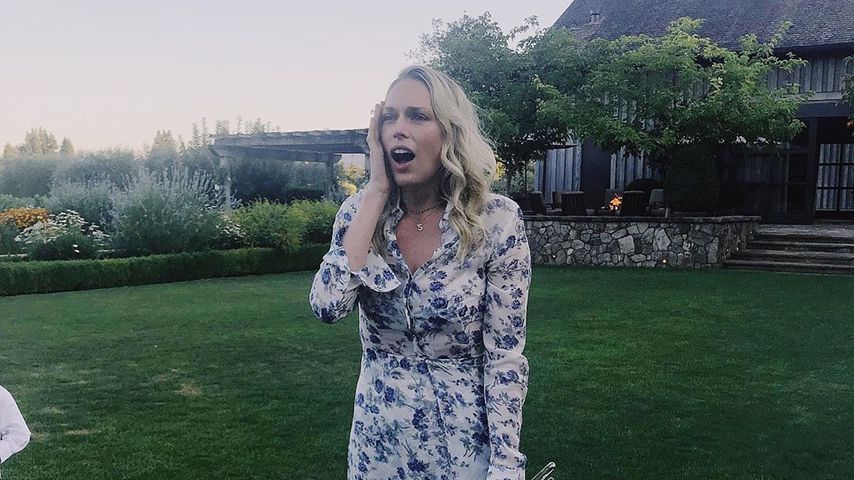 Erin Foster bei ihrer Verlobung