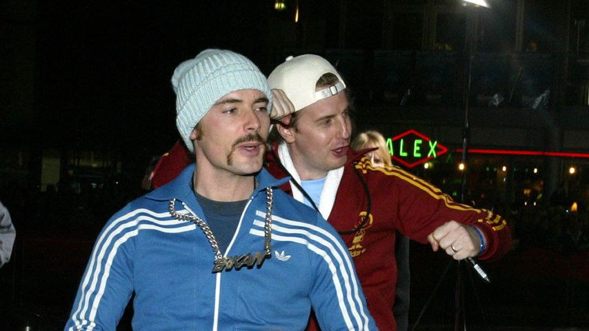 Kult-Duo Erkan und Stefan bei einer Filmpremiere