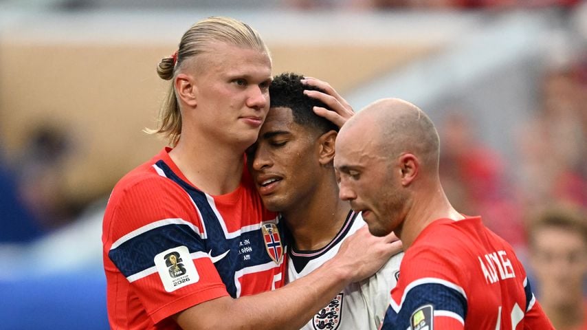WM: Erling Haaland und Jude Bellinghams Bromance begeistert
