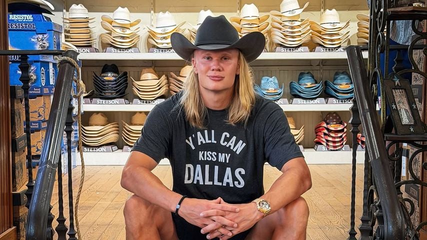 Wikinger-Image ade: Erling Haaland zeigt sich als Cowboy